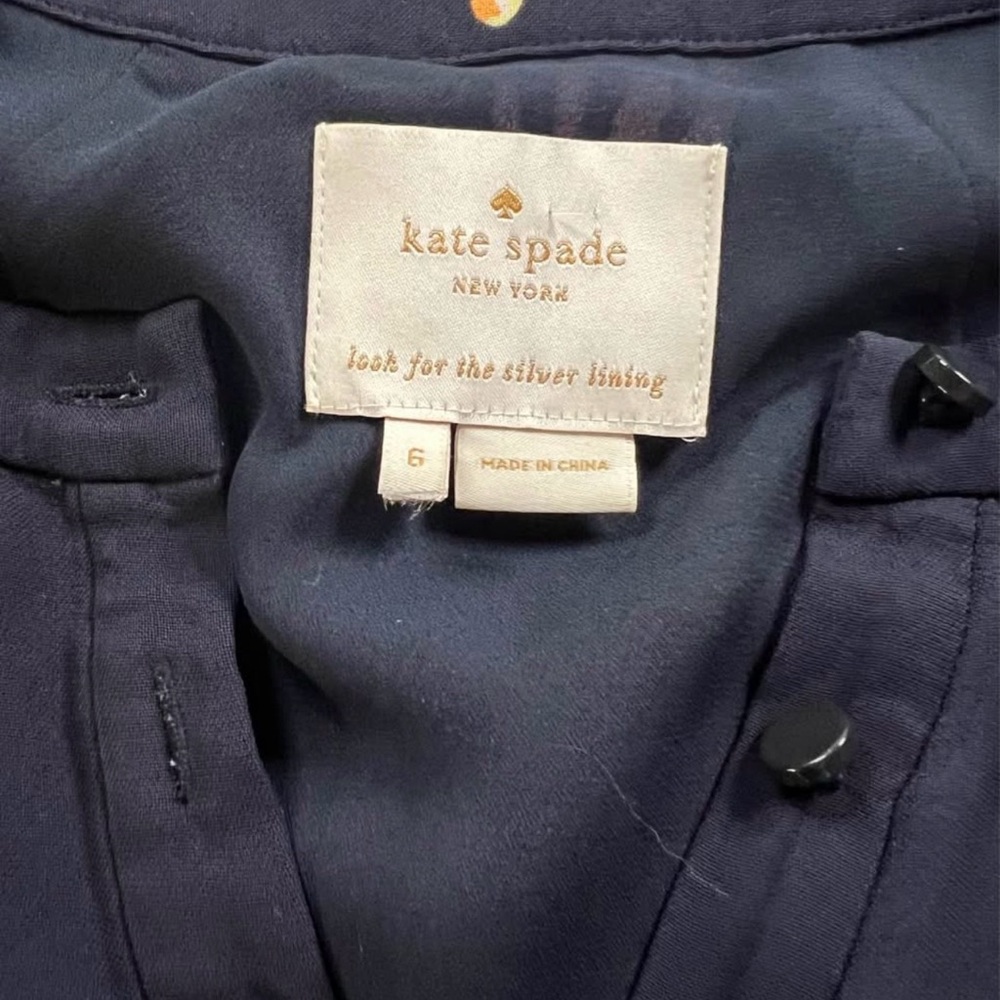 Kate Spade Navy Blue Garment - Picture 8 of 12
